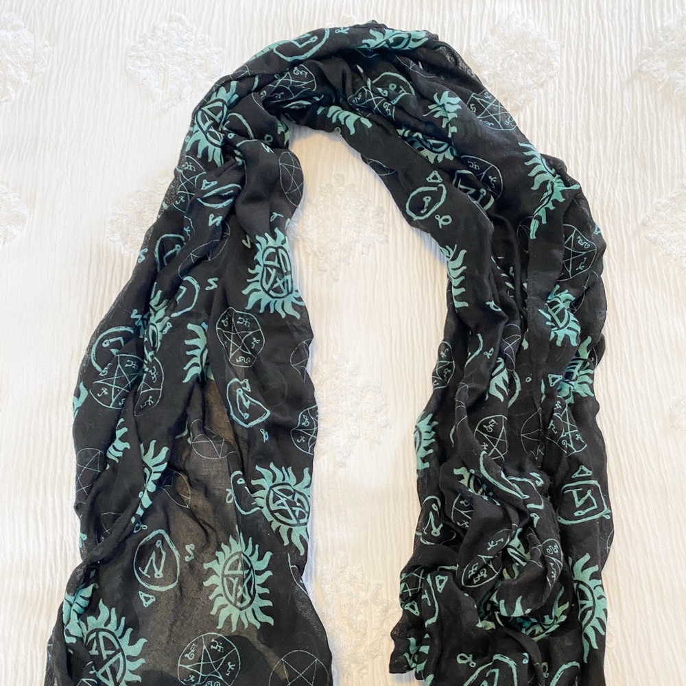 Supernatural Symbols Scarf